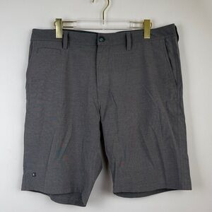 Linksoul Golf Shorts Men’s Gray Performance Stretch Fabric Size 36